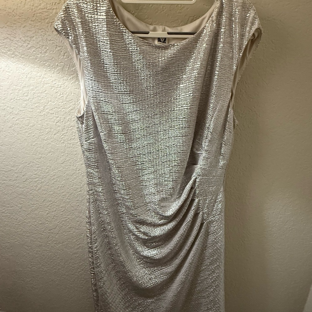 Anne Klein Silver Dress